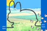 cursor love bunny